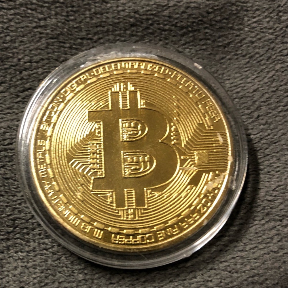 Bitcoin Gold Plated
